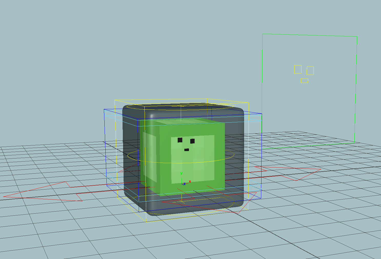 Blend Swap  Minecraft Slime Rig V3